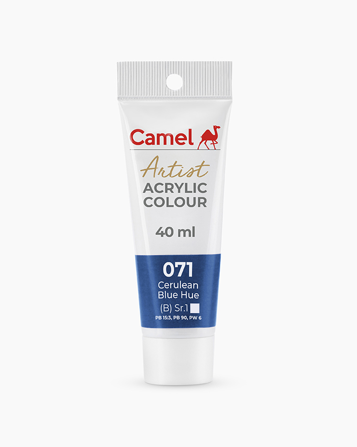 Camel Artist Acrylic Colour Cerulean Blue Hue